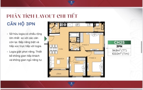 Căn Hộ 3PN tại Vinhomes Sky Park-sản phẩm đáng đầu tư nhất