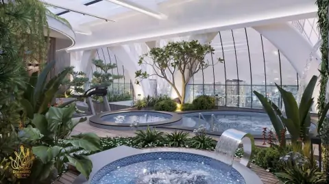 HƯỞNG TRỌN TÀI LỘC VƯỢNG PHÁT TRÊN ĐỈNH PHỐ CẢNG TRONG SKY VILLA & DUPLEX